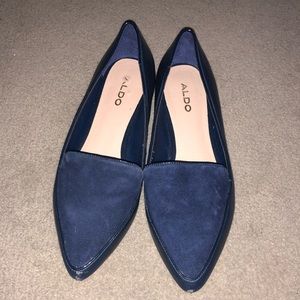 Aldo navy flats